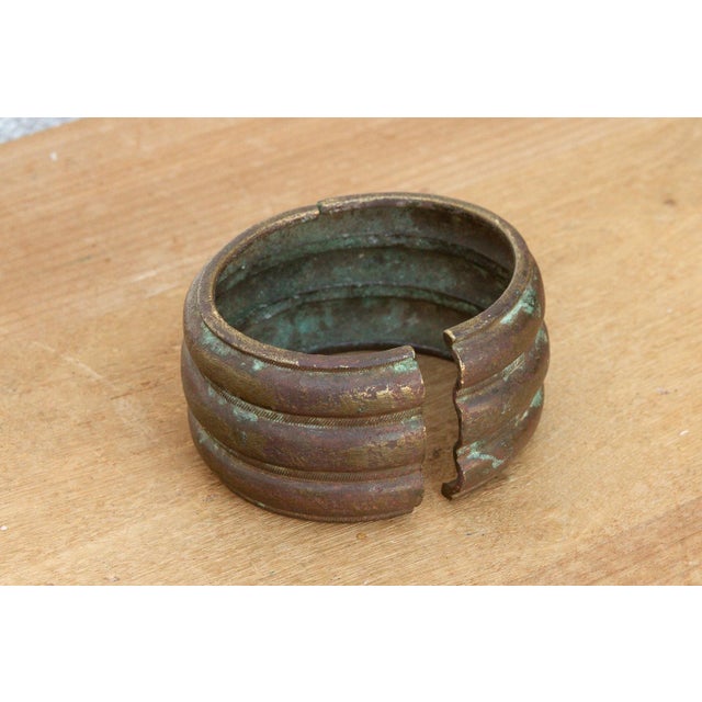 Antique Solid Brass African Merchants Currency For Sale - Image 4 of 6