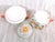 1970s 1970s White and Peach Floral Tea Set for One For Sale - Image 5 of 6