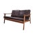 Mid-Century Modern Scandinavian Sofa in Beech Wood and Leather, 1970s For Sale - Image 16 of 16