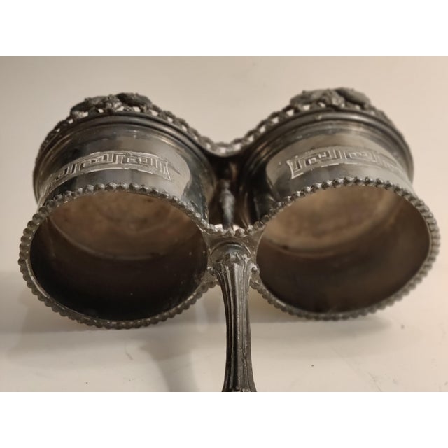 Antique 19th-Century Signed Redfield & Rice Ornate Double Bottle Holder For Sale In Atlanta - Image 6 of 17