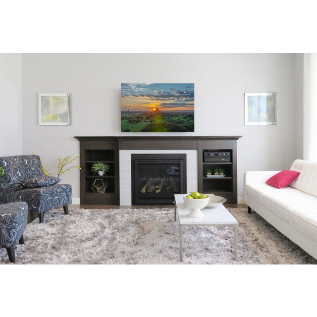 Postmodern Sunrise Landscape Photograph With Clouds in Myanmar by Richard Silver, 16 x 24 For Sale - Image 3 of 5