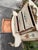 Wood Antique Hand Painted Italian Corner Vanity For Sale - Image 7 of 9
