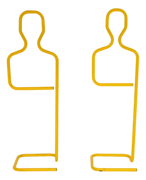 Yellow Metal Valets, 1980s, Set of 2