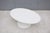 Mid-Century Modern Eero Saarinen Style 42" Oval White Tulip Coffee Table For Sale - Image 12 of 18