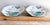 This is a Pair Of Antique Chinese Famille Rose Footed Plates that haven’t been used. Circa 1900, late Qing Dynasty,...