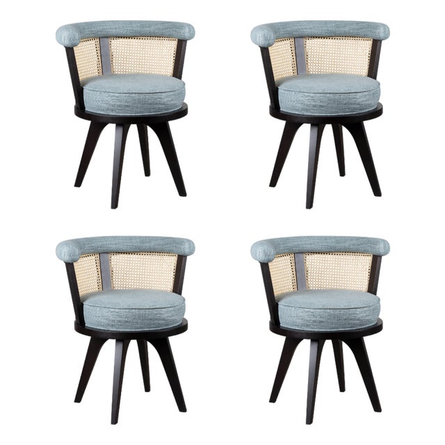 George Dining Chairs by Wood Tailors Club, Set of 4 For Sale