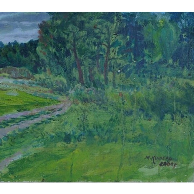 Original Spring Landscape Oil Painting, Ukrainian Impressionism For Sale - Image 6 of 6