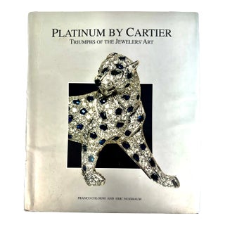 Vintage Book Platinum by Cartier: Triumphs of the Jewelers' Art" by Franco Cologni and Eric Nussbaum For Sale