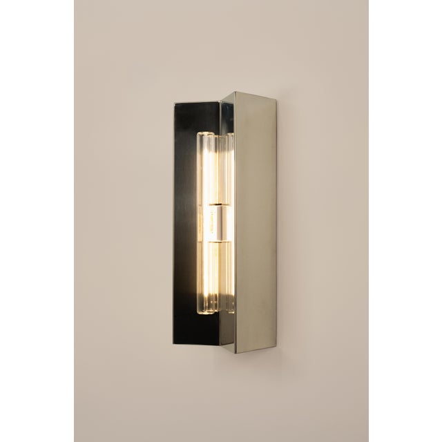 Small Arrow Stainless Steel Table Lamp without Diffuser by Violaine d'Harcourt For Sale - Image 6 of 10