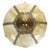Glass 1920s Arts & Crafts Era Bradley & Hubbard Style 6-Panel Slag Glass Lamp For Sale - Image 7 of 14