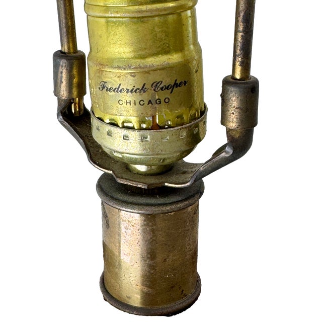 Frederick Cooper Vintage Frederick Cooper Chinoiserie Crackle Glaze Ginger Jar Table Lamp For Sale - Image 4 of 16
