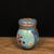Mid 20th Century Vintage Chinese Cloisonné Enamel Cricket Jar With Mandarin Ducks and Lotus Motif For Sale - Image 5 of 9