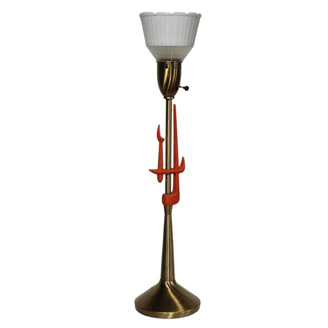 Mid Century Table Lamp by Rembrandt 1950's For Sale - Image 9 of 12