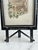 Mid 19th Century Circa 1850 Victorian Ebonized Tabletop Easel Frame With Faux-Inlay Painted Enamel For Sale - Image 5 of 9