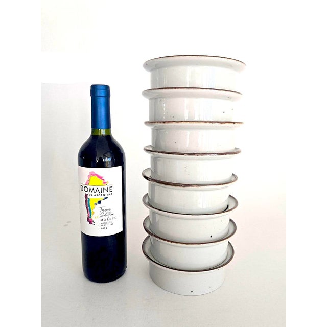 1960s Dansk Brown Mist Set With Coffee Pot, Bowls, Saucers - 18 Pieces For Sale - Image 13 of 16