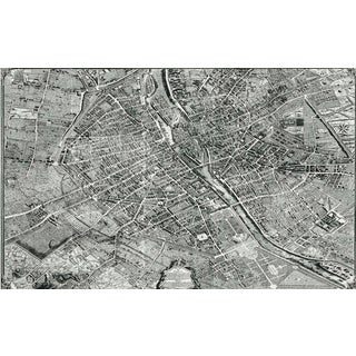 Schumacher Le Cite’ Scenic 5 Panel Wallpaper For Sale