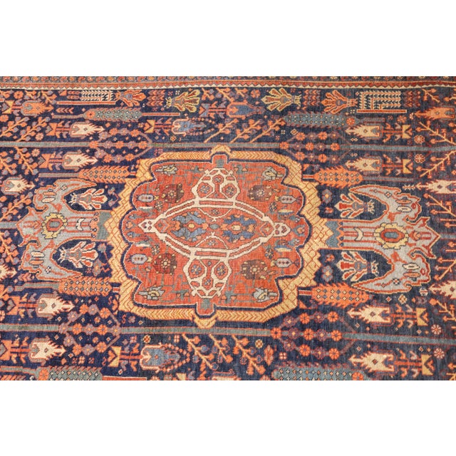 Late 19th Century Antique Persian Bidjar Rug 4'7'' X 7'1'' For Sale - Image 5 of 8