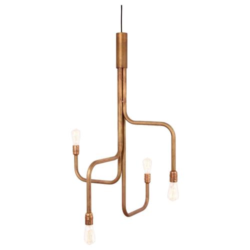 Strapatz Ceiling Lamp in Raw Brass by Sabina Grubbeson for Konsthantverk, Tyringe For Sale - Image 12 of 12