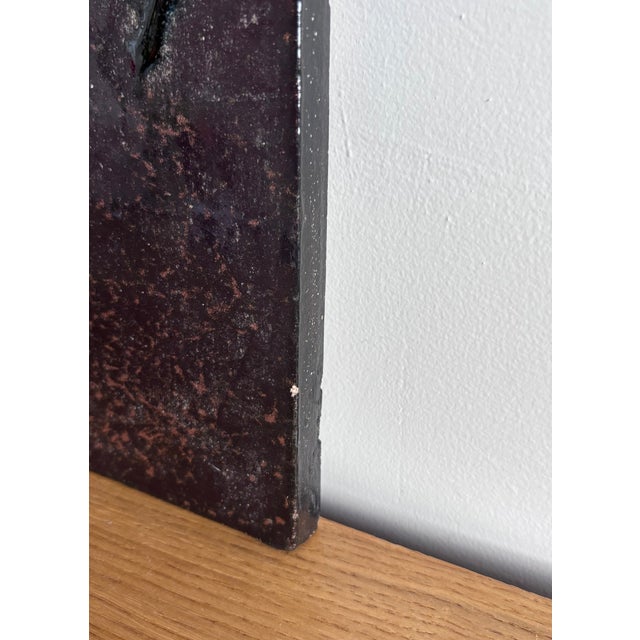 Vintage Ruscha Ceramic Wall Plaque, 1970s For Sale - Image 4 of 10