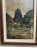 1920s Oil on Wood Landscape Painting by the Brazilian Artist Jose Cavaliere Dated 1928 For Sale - Image 5 of 7