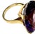 Mid 20th Century 14k Yellow Gold Oval Amethyst Ring For Sale - Image 5 of 7
