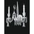 Collection Ballerina Chandelier in Metal and Crystal by Jago For Sale - Image 6 of 16