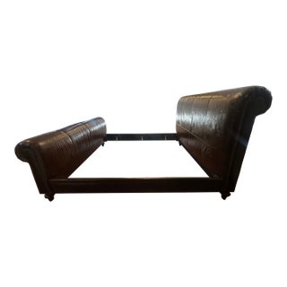 Ralph Lauren Home Jamaica Bed, Leather King For Sale