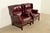 Hancock & Moore Hancock & Moore Chippendale Wingback Leather Lounge Chairs | Pair For Sale - Image 4 of 14
