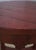 Round Red Painted Primitive Side Table For Sale - Image 10 of 12
