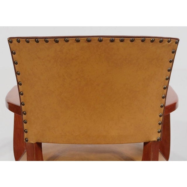 Set of Bridge Armchairs in Beech, 1950s For Sale - Image 18 of 18