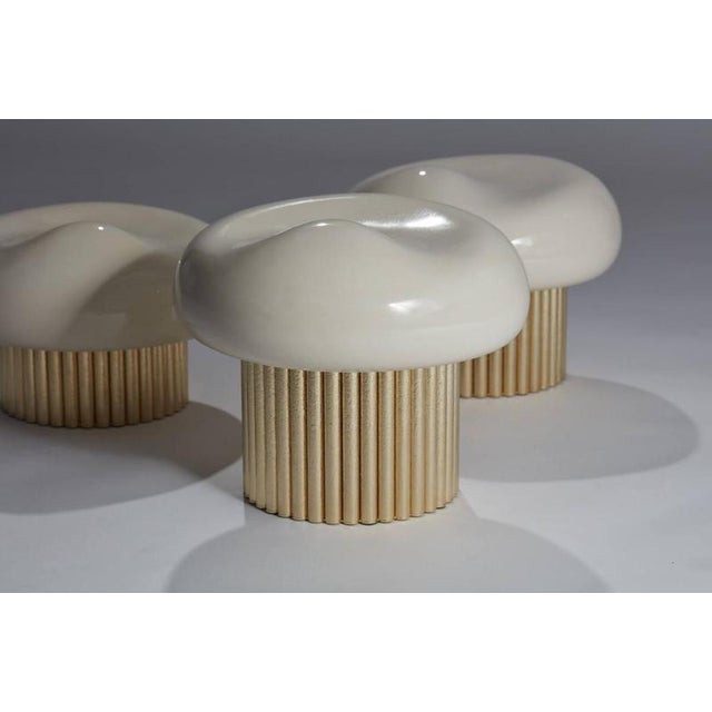 Not Yet Made - Made To Order Round 01 Stool by Jennifer Midoz For Sale - Image 5 of 8