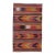 1970s Vintage Handmade Wool Cotton Area Rug For Sale