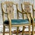 Vintage Regency Hand Painted Tromp L’oiel Swag Arm Chairs - a Pair For Sale - Image 12 of 13