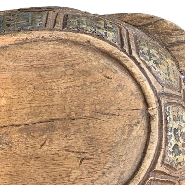 Brown Vintage African Wooden Turtle For Sale - Image 8 of 10