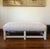 1970s Postmodern Parsons Style Upholstered Bench For Sale - Image 12 of 12