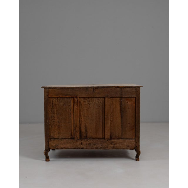 1830s French Louis XV Oak Chest of Drawers For Sale - Image 14 of 18