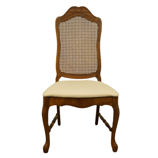 Late 20th Century Vintage Bernhardt Furniture French Provincial Cane