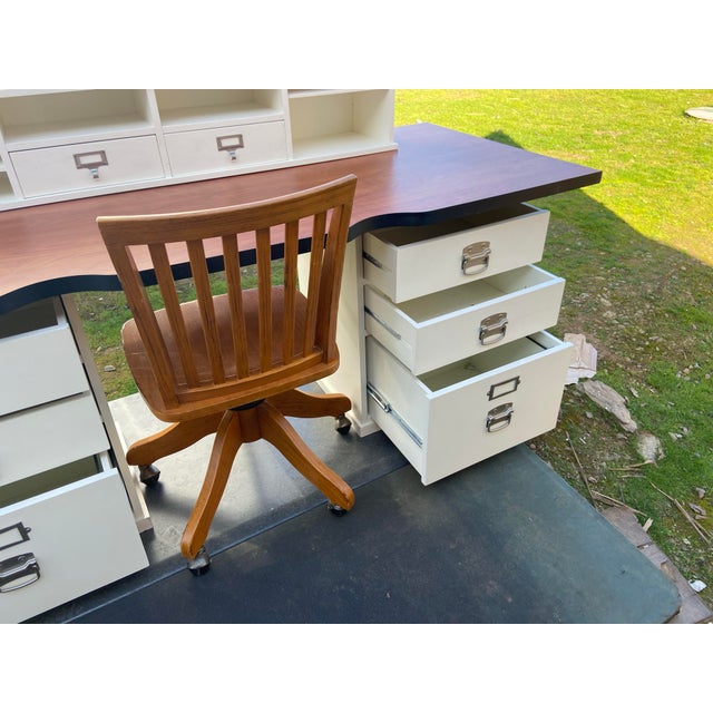 2010s Pottery Barn Bedford Desk Set For Sale - Image 5 of 12