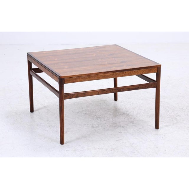Mid-Century Danish Rosewood Coffee or Side Table, 1960s For Sale - Image 3 of 13