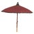 Brown Vintage Art Deco Painted Bamboo Parasol, 1920 For Sale - Image 8 of 8