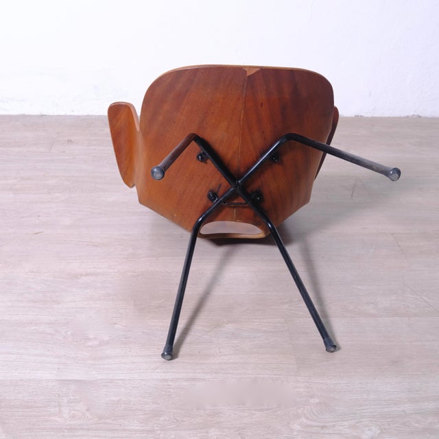 Medea Armchair by Vittorio Nobili for Fratelli Tagliabue, 1950s For Sale - Image 15 of 18