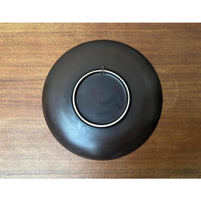 Mid-Century German Studio Pottery Wall Plate with Sunflower Design from Ruscha, 1960s For Sale - Image 10 of 18