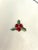 Vintage Embroidered Holly Berry Napkins, Set of 12 For Sale - Image 4 of 4