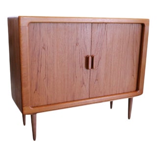 Bar Cabinet or Media Furniture with Shutters from Dyrlund, Denmark, 1960s For Sale