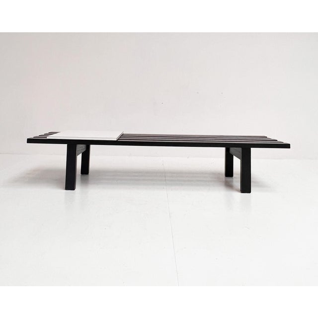 Bz Slatted Bench by Martin Visser for Het Spectrum, 1960s For Sale - Image 4 of 15