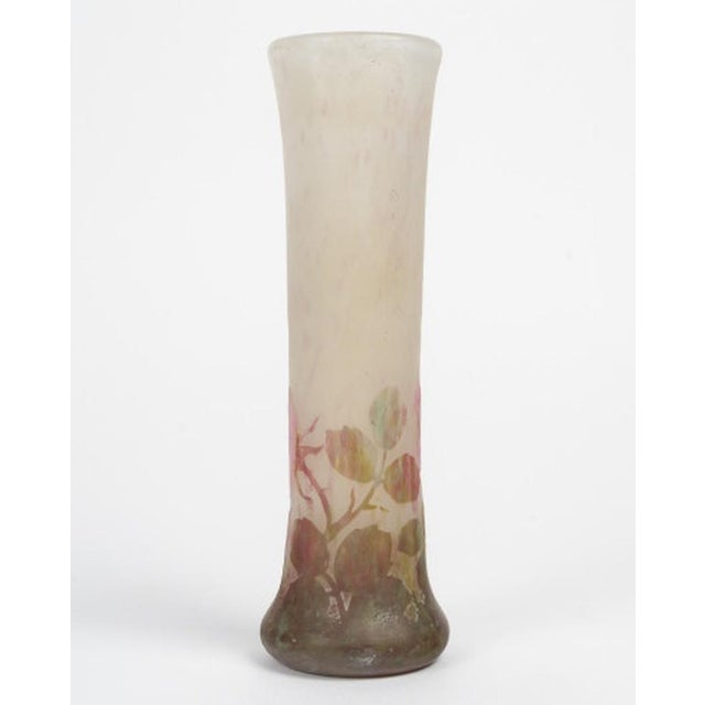 Roses Vase from Daum Nancy, 1890s For Sale - Image 4 of 8