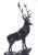 Large Bronze Stag Statuettes after Moigniez, 20th Century, Set of 2 For Sale - Image 4 of 18