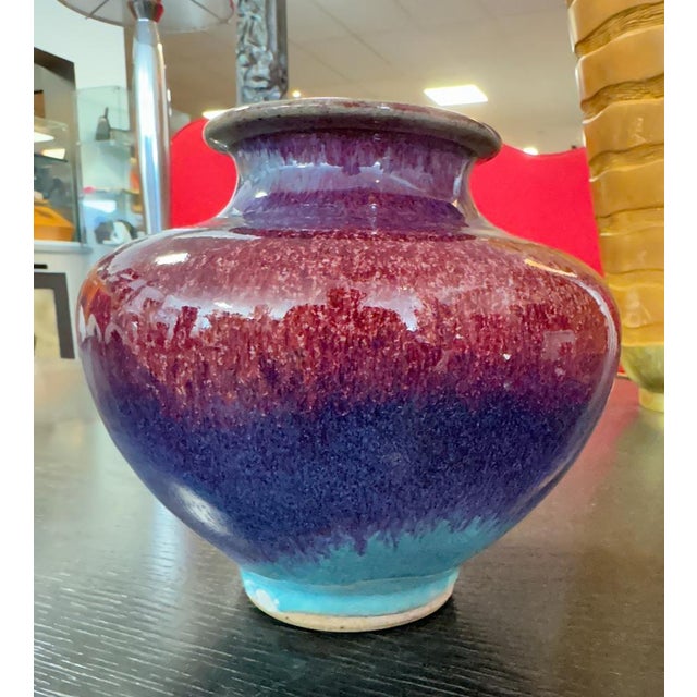 Ox Blood Vase by Roger Collet for Vallauris, 1970 For Sale - Image 6 of 8