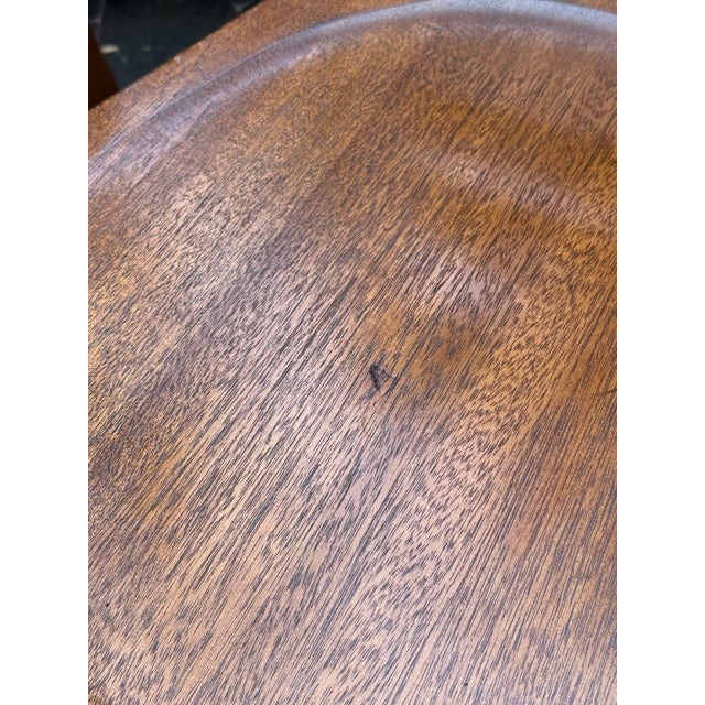 Wood Ethan Allen Farmhouse “Tango” X Back Chairs - Set of 4 For Sale - Image 7 of 10