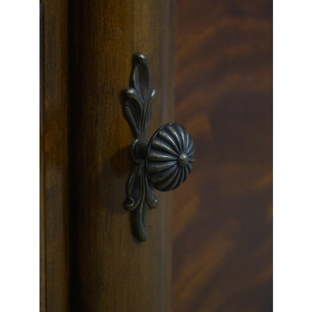 Drexel Heritage Country French Cherry & Burl Wood Buffet Server For Sale - Image 12 of 18